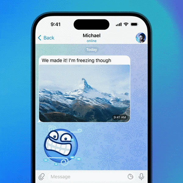 如何在聊天中发送贴纸? 如何在聊天中发送贴纸?
